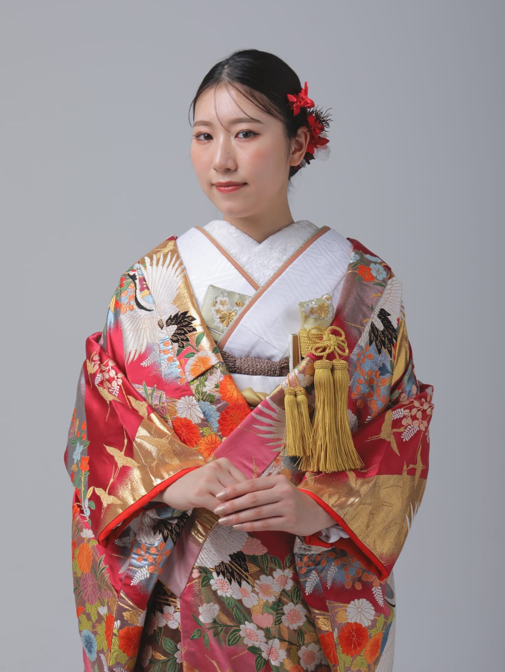 流花紋鶴IU01196 | デコルテフォトグラフィー | 前撮り・フォトウェディング