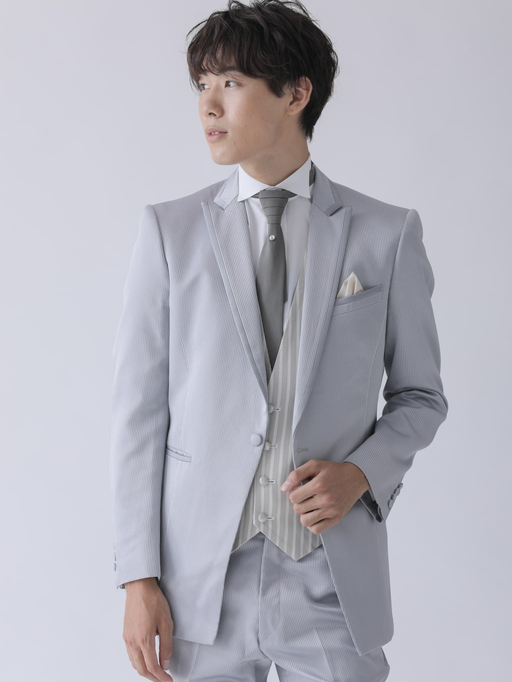 ｽﾄﾗｲﾌﾟﾀｷｼｰﾄﾞ　ﾍﾞｽﾄｱｲﾎﾞﾘｰ | デコルテフォトグラフィー | 前撮り・フォトウェディング