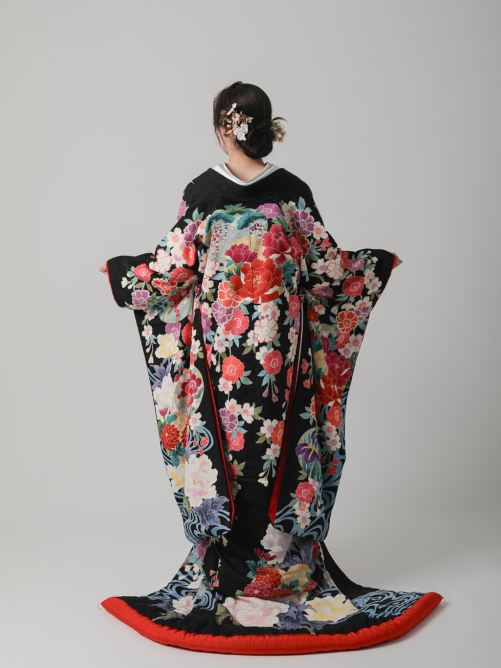 枝垂れ桜　松 | デコルテフォトグラフィー | 前撮り・フォトウェディング