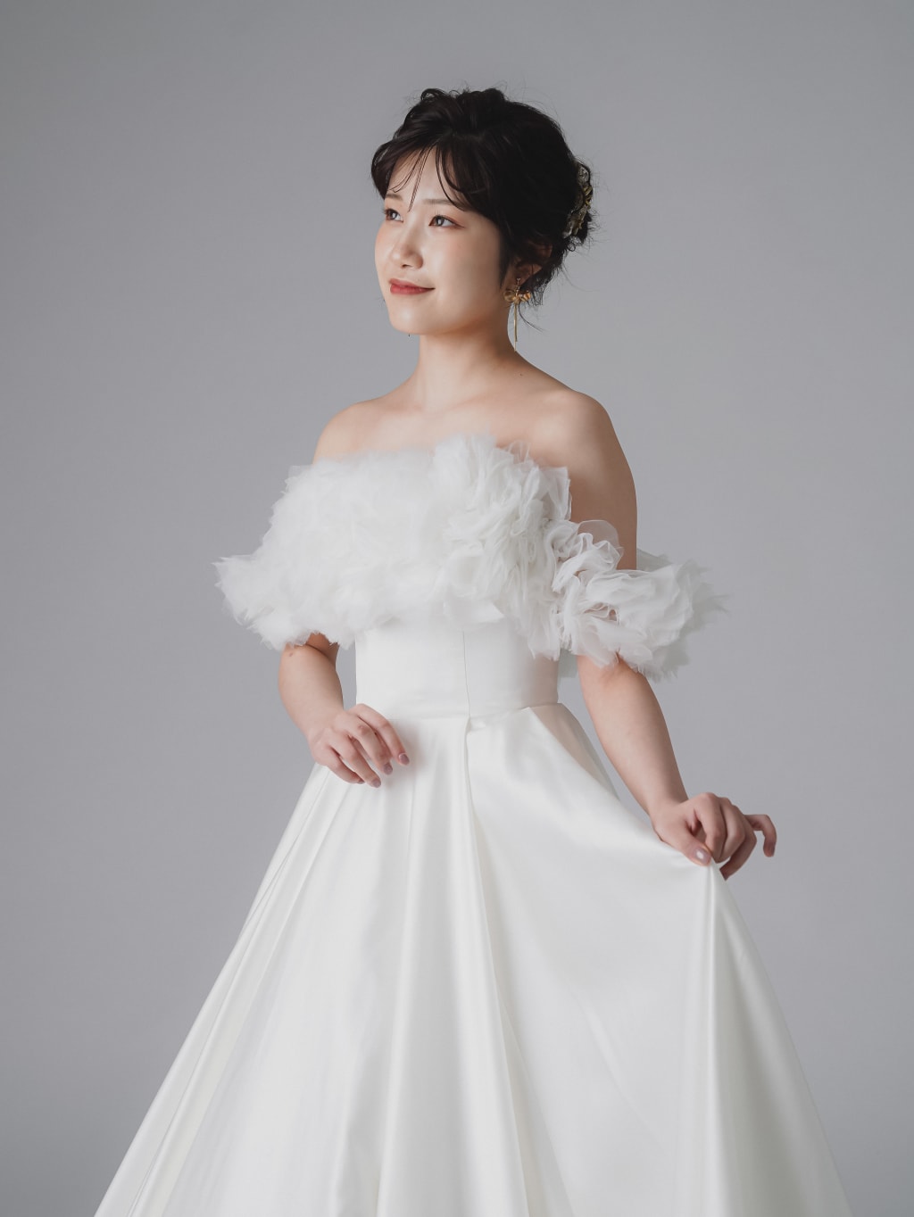 立体花モチーフボレロ | デコルテフォトグラフィー | 前撮り 立体花モチーフボレロ | デコルテフォトグラフィー | 前撮り