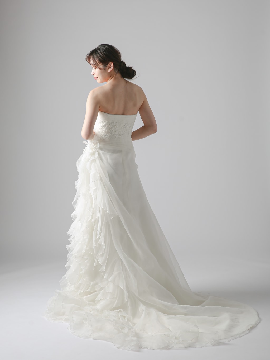 サイド花モチーフAライン | スタジオAQUA 宇都宮インターパーク店 | 前撮り・フォトウェディング