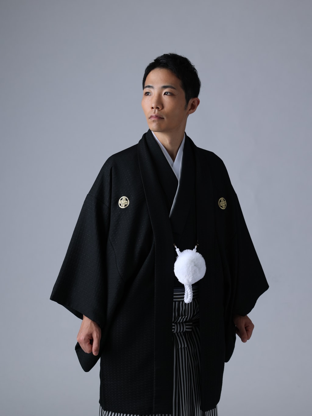 正絹黒 × 仙台平 | デコルテフォトグラフィー | 前撮り・フォトウェディング