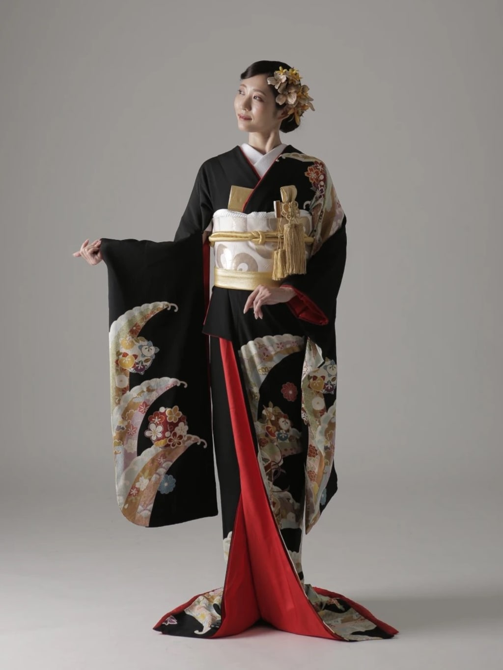 引き振袖 | デコルテフォトグラフィー | 前撮り・フォトウェディング
