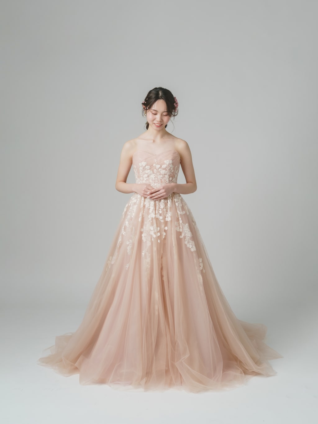 カラードレス2way | スタジオAQUA 表参道渋谷店 | 前撮り・フォトウェディング