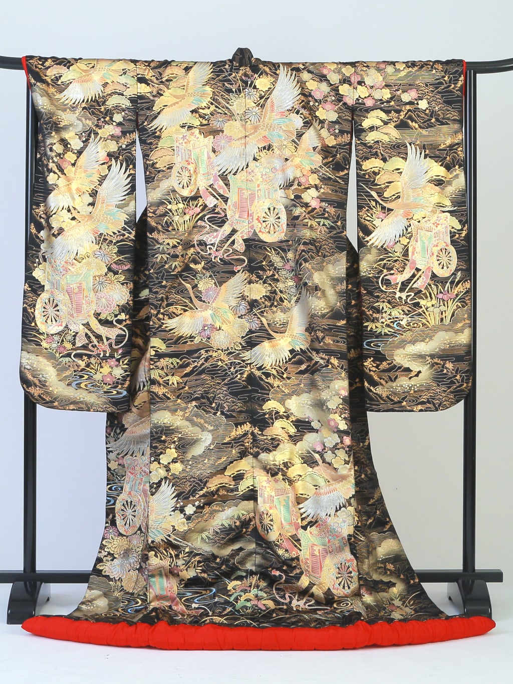 鶴御所車　IU02033 | デコルテフォトグラフィー | 前撮り・フォトウェディング