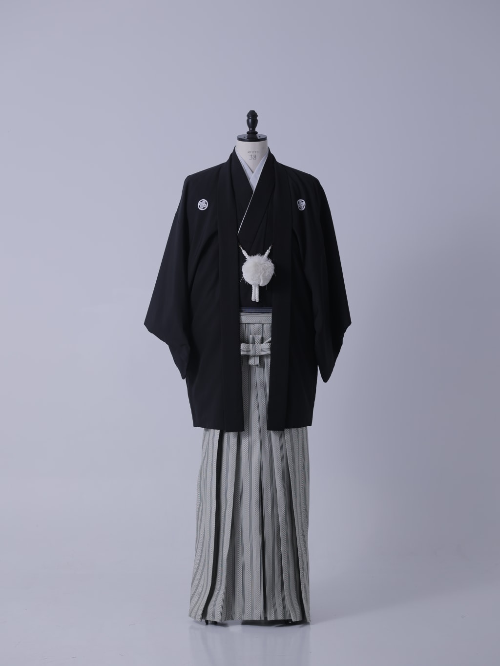 スタンダード紋付×市松平縞袴 | スタジオAQUA 横浜みなとみらい店 | 前撮り・フォトウェディング