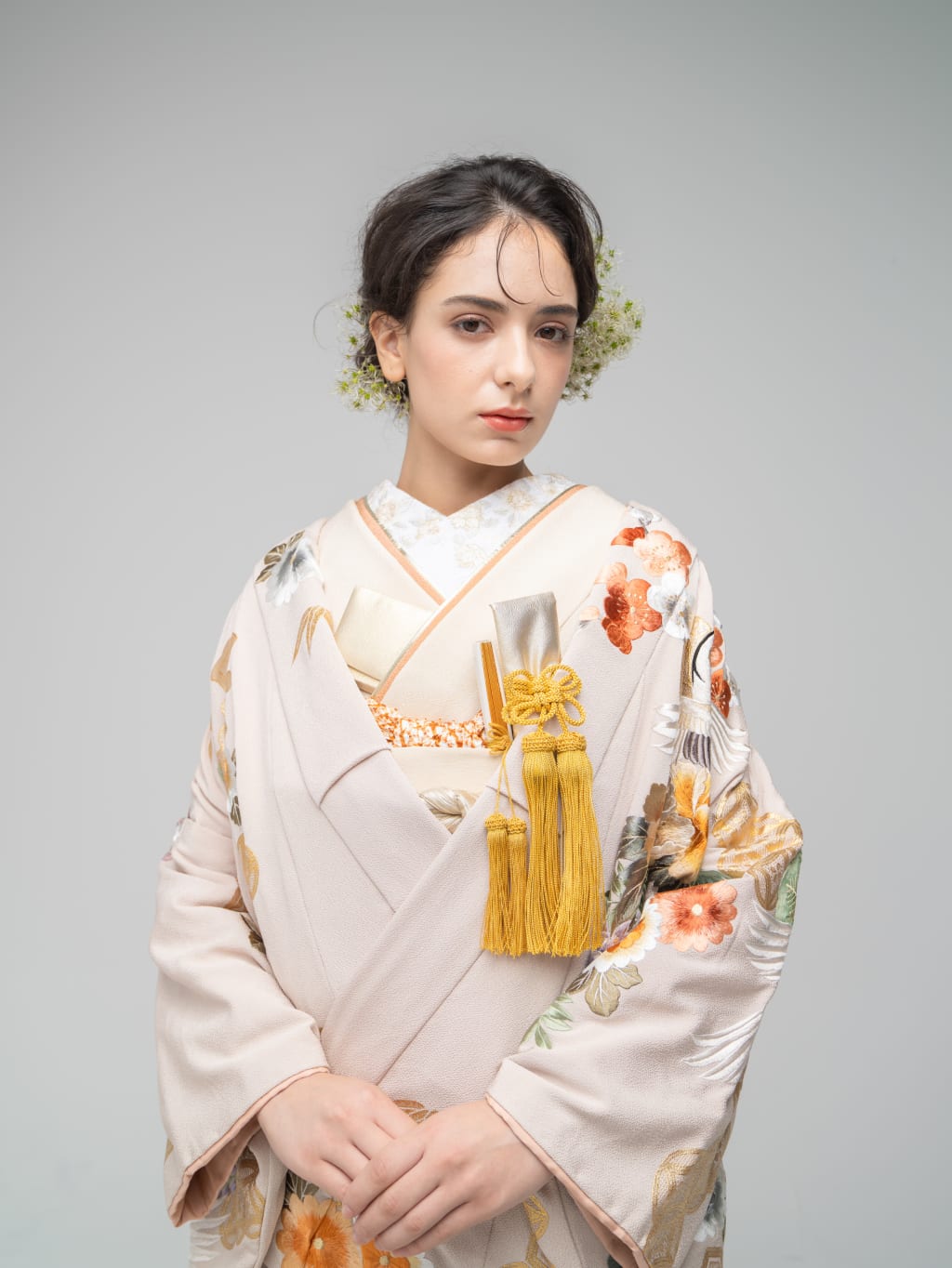 飛翔流水水割付文様 | デコルテフォトグラフィー | 前撮り・フォトウェディング