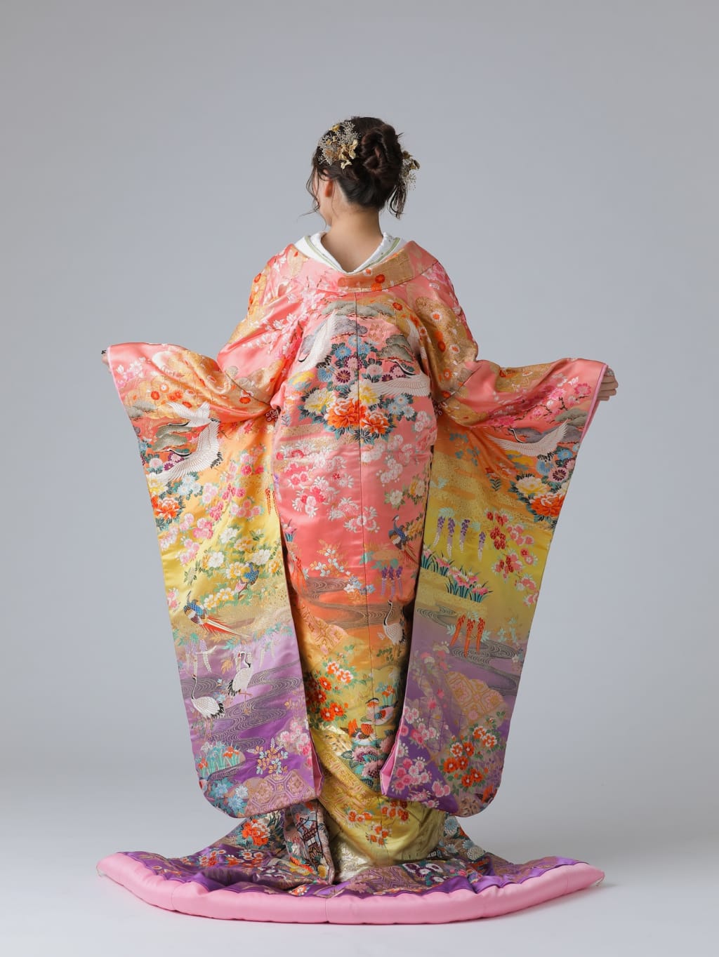 鶴　小花　/ 51378_1