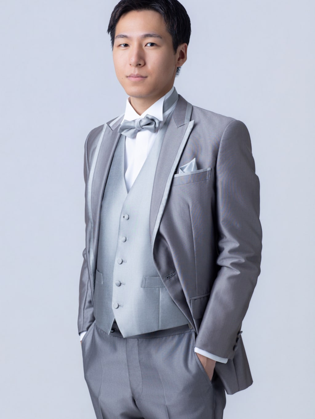 グレー　パイピング