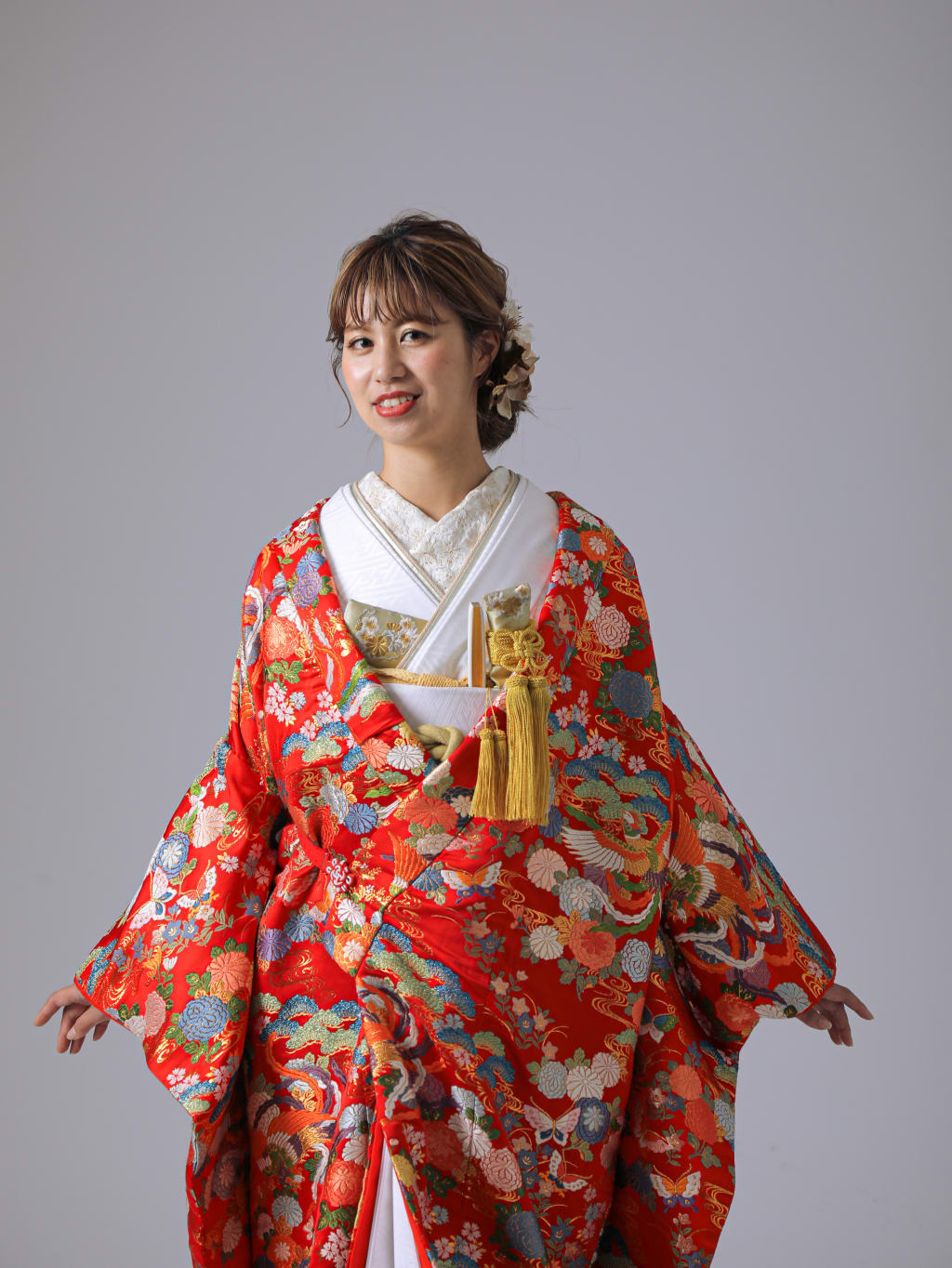 小菊鳳凰の舞 | デコルテフォトグラフィー | 前撮り・フォトウェディング