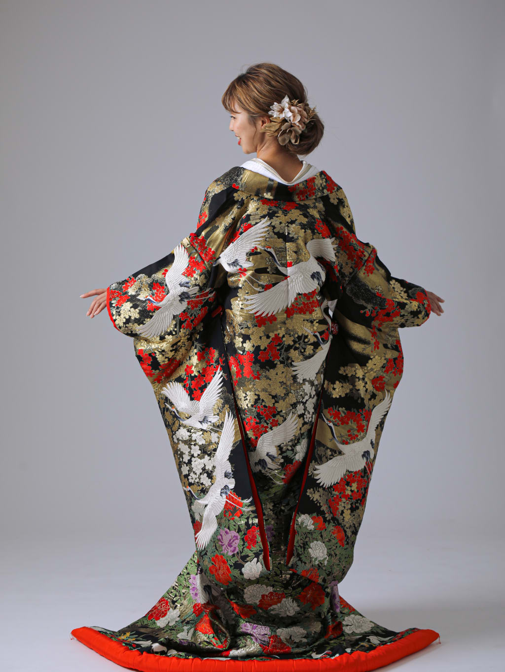 金工霞文様 | デコルテフォトグラフィー | 前撮り・フォトウェディング