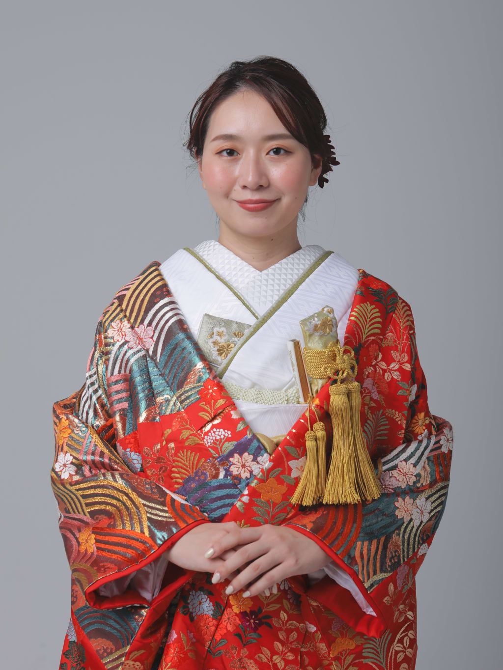 青海波四季花鶴IU01213