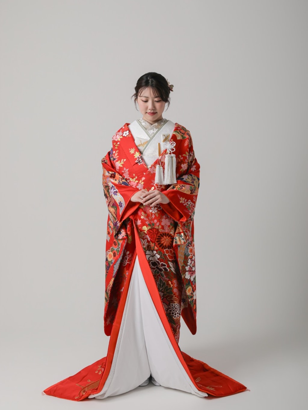 束熨斗　四季花