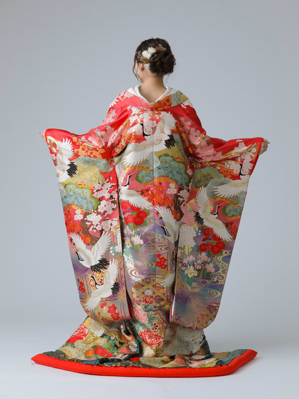 鶴松流水 グラデーション