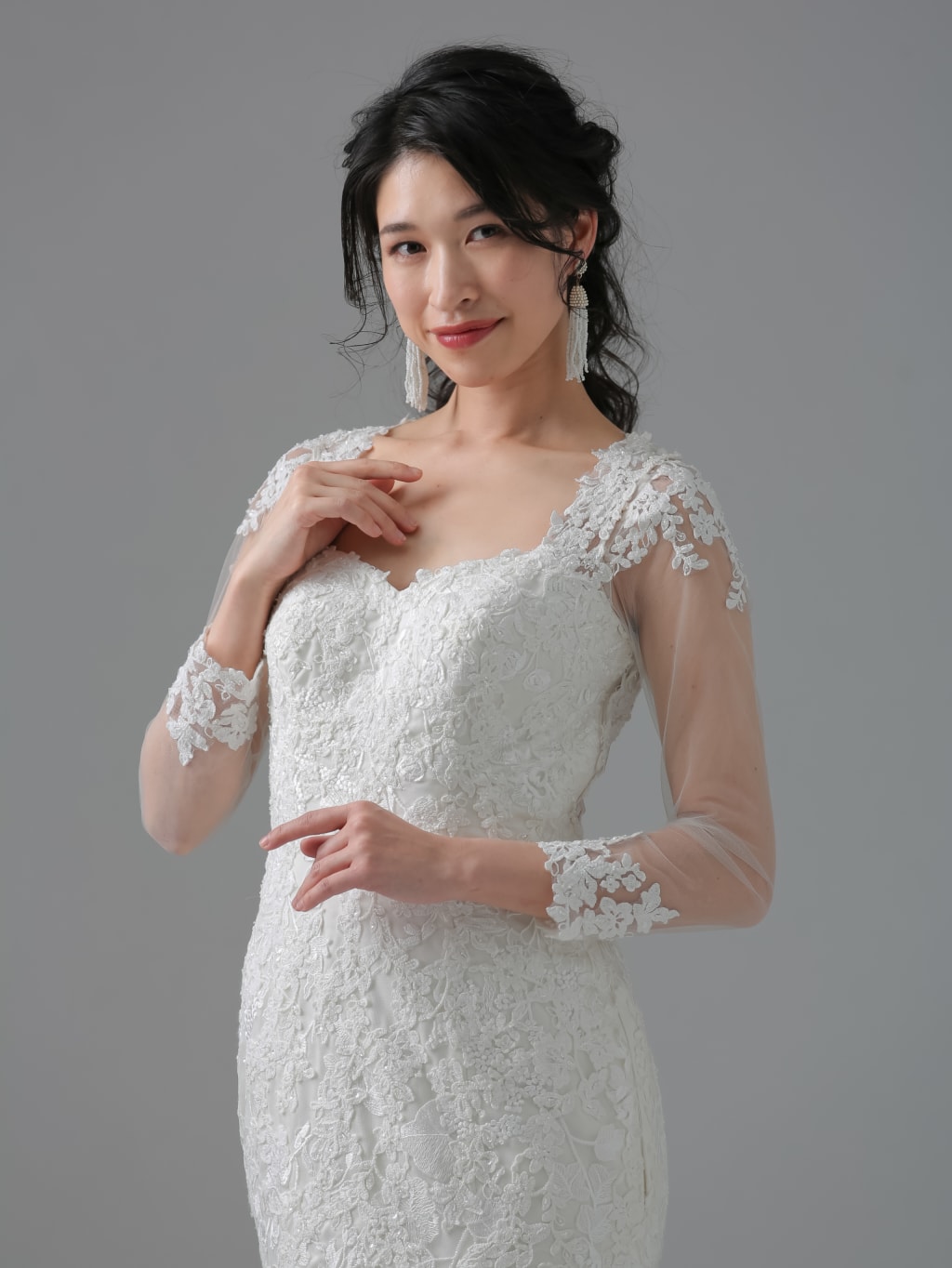 【定価9万最終値下】ウェディングドレス 前撮り ウェディングドレス WD00298 | デコルテフォトグラフィー | 前