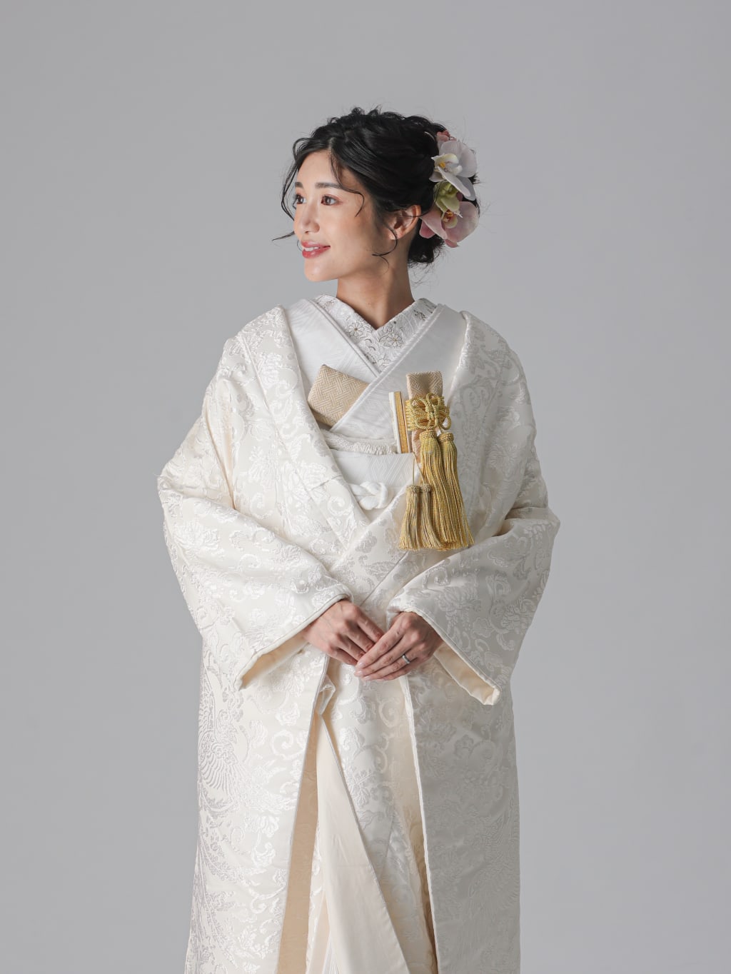 唐草　鳳凰/アイボリー | デコルテフォトグラフィー | 前撮り・フォトウェディング
