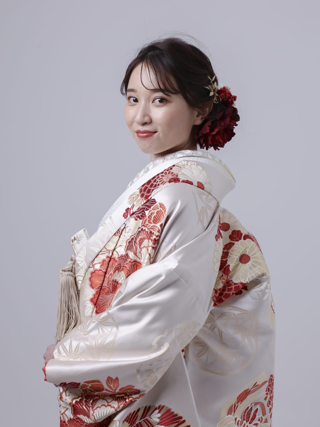 花丸紋IU01217 | デコルテフォトグラフィー | 前撮り・フォトウェディング