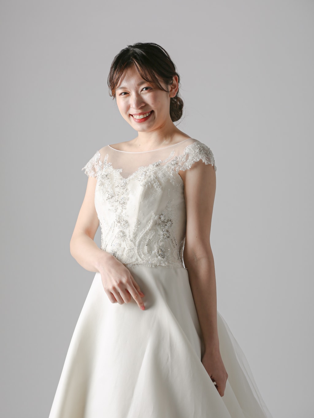 ケミカルレースシンプルスカート | デコルテフォトグラフィー | 前撮り・フォトウェディング