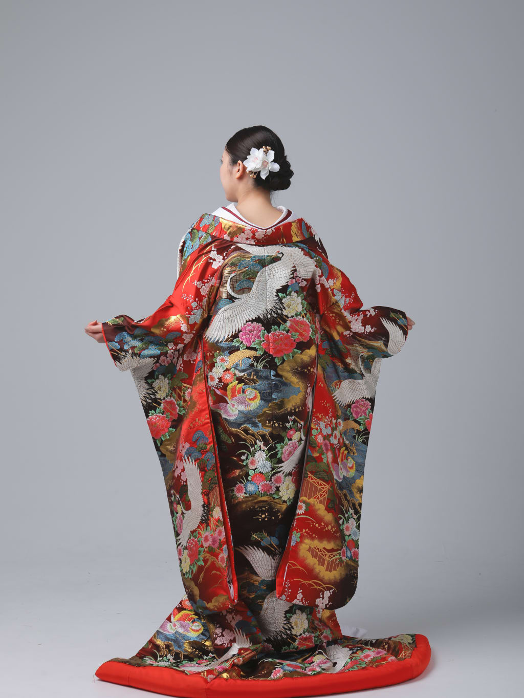 黒金霞鶴IU01210 | デコルテフォトグラフィー | 前撮り・フォトウェディング