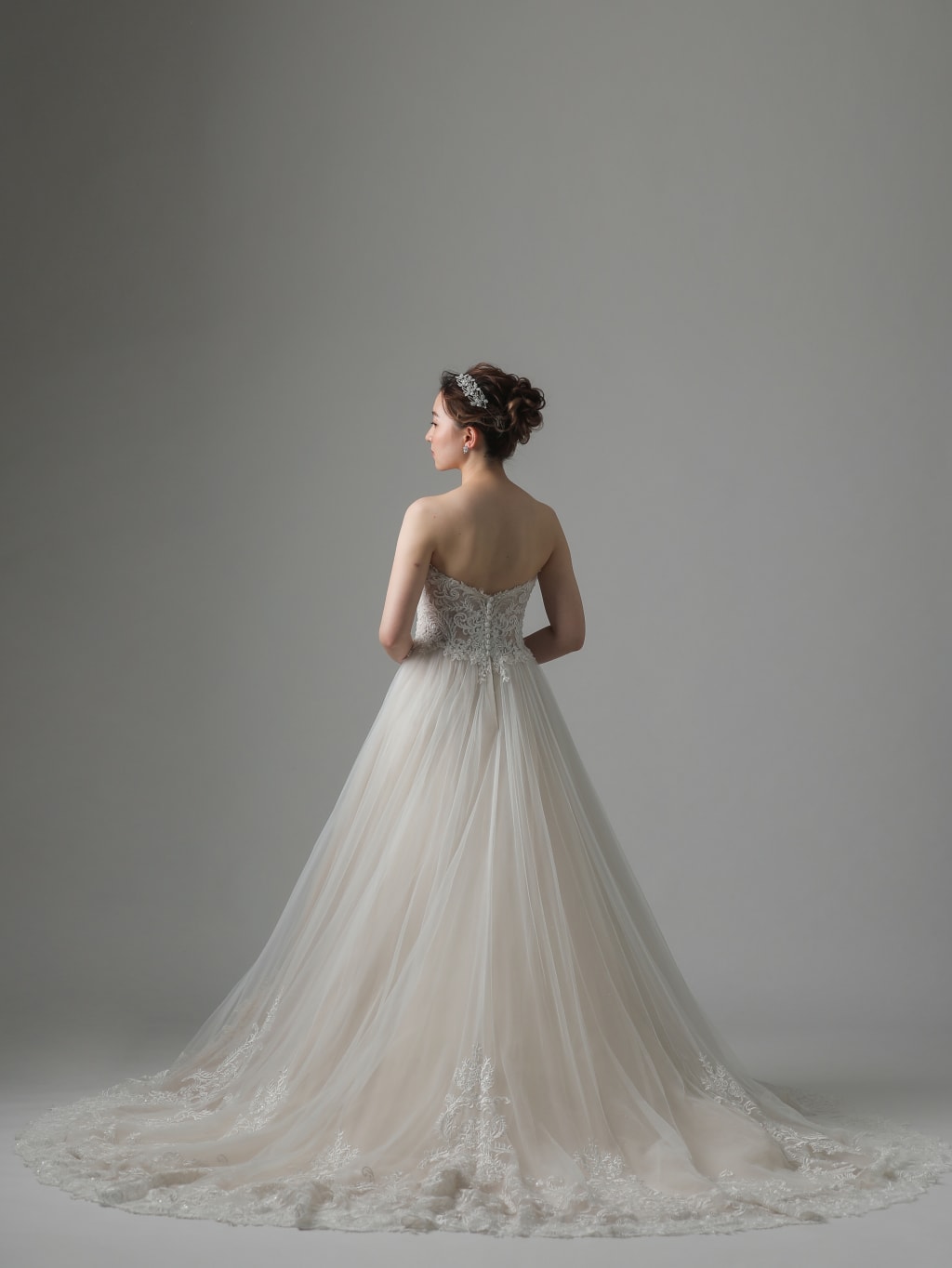 ヌーディーカラーハートカット