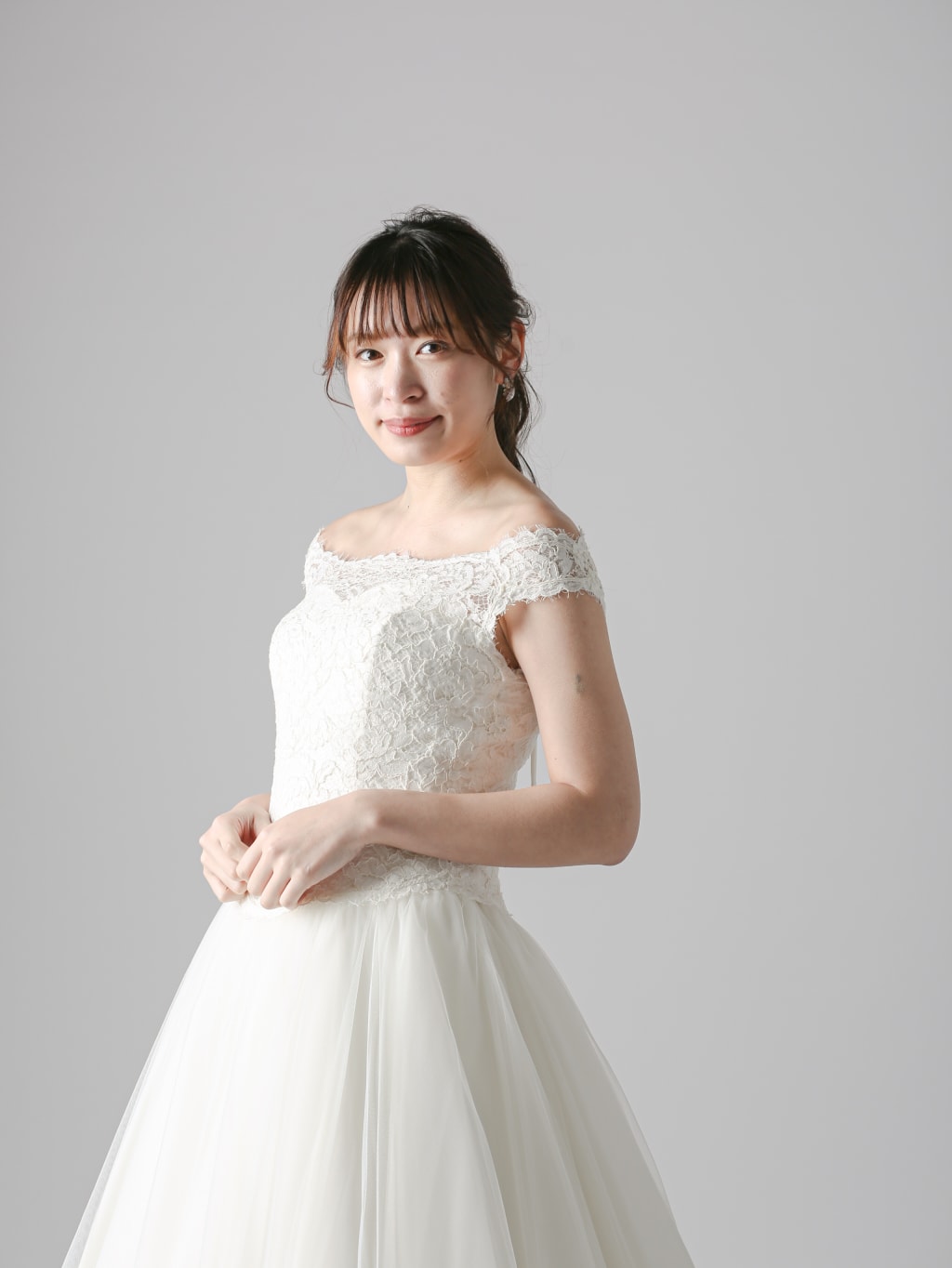 コードレース切替チュールスカート | デコルテフォトグラフィー | 前撮り・フォトウェディング