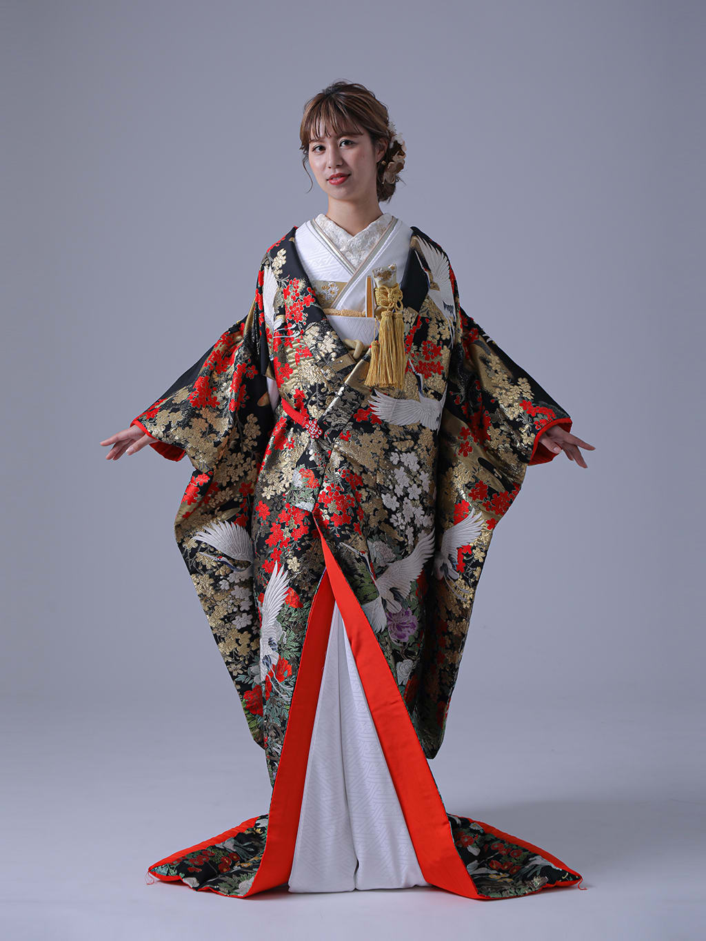 金工霞文様 | デコルテフォトグラフィー | 前撮り・フォトウェディング