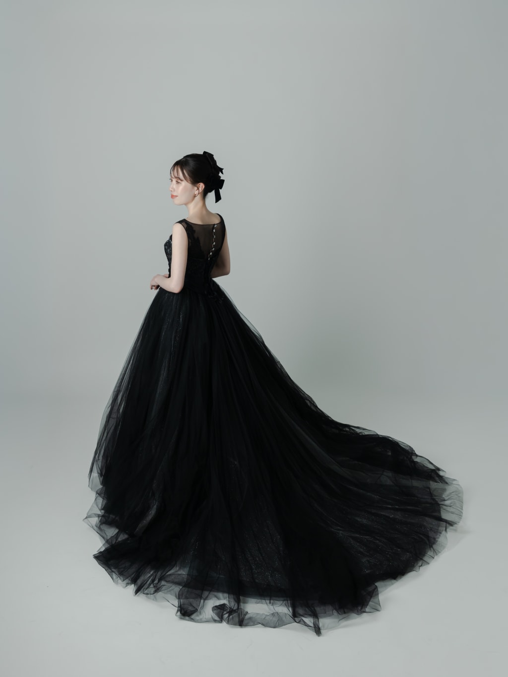 ブラックドレス | デコルテフォトグラフィー | 前撮り・フォトウェディング