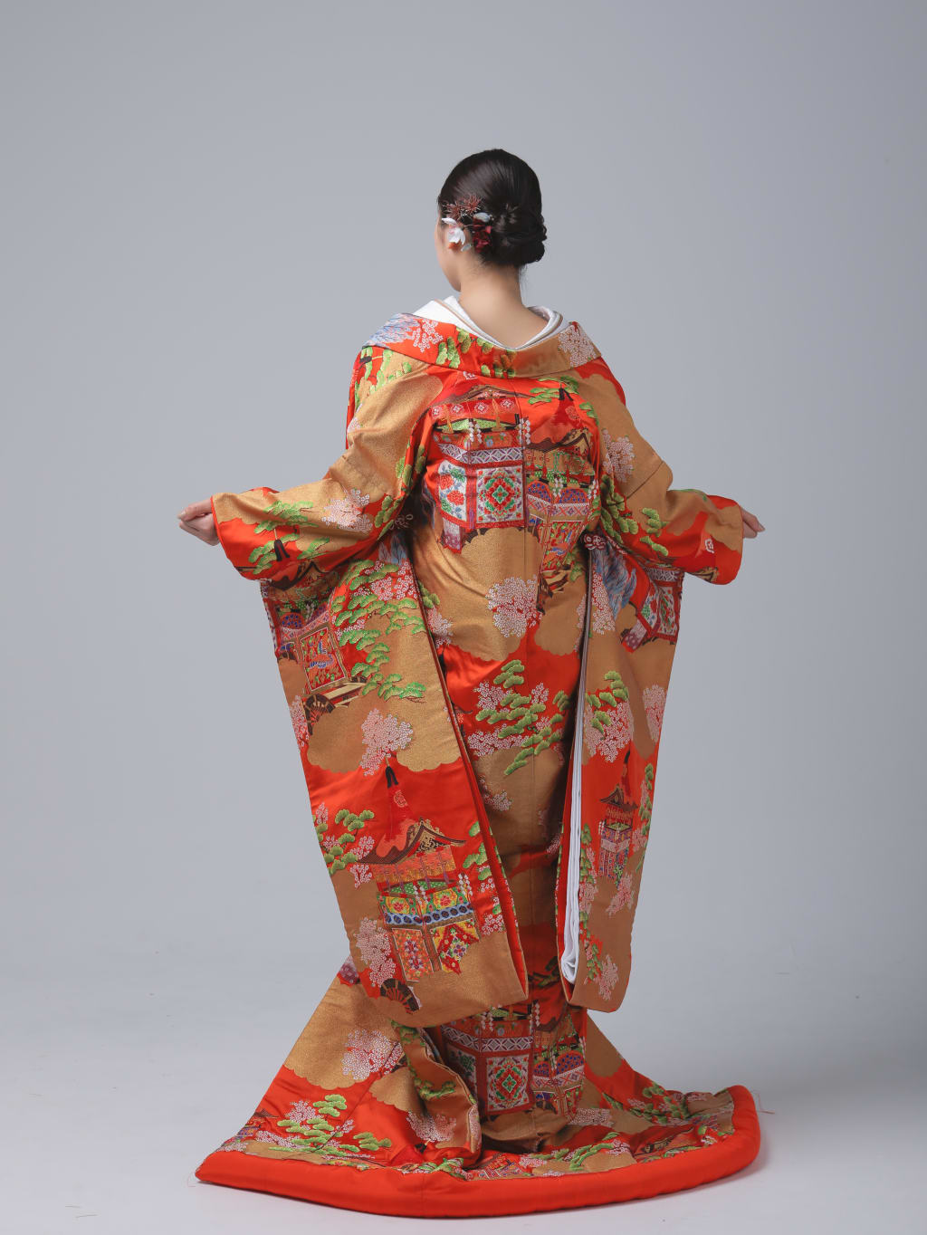 金雲取紋様　松桜IU00873