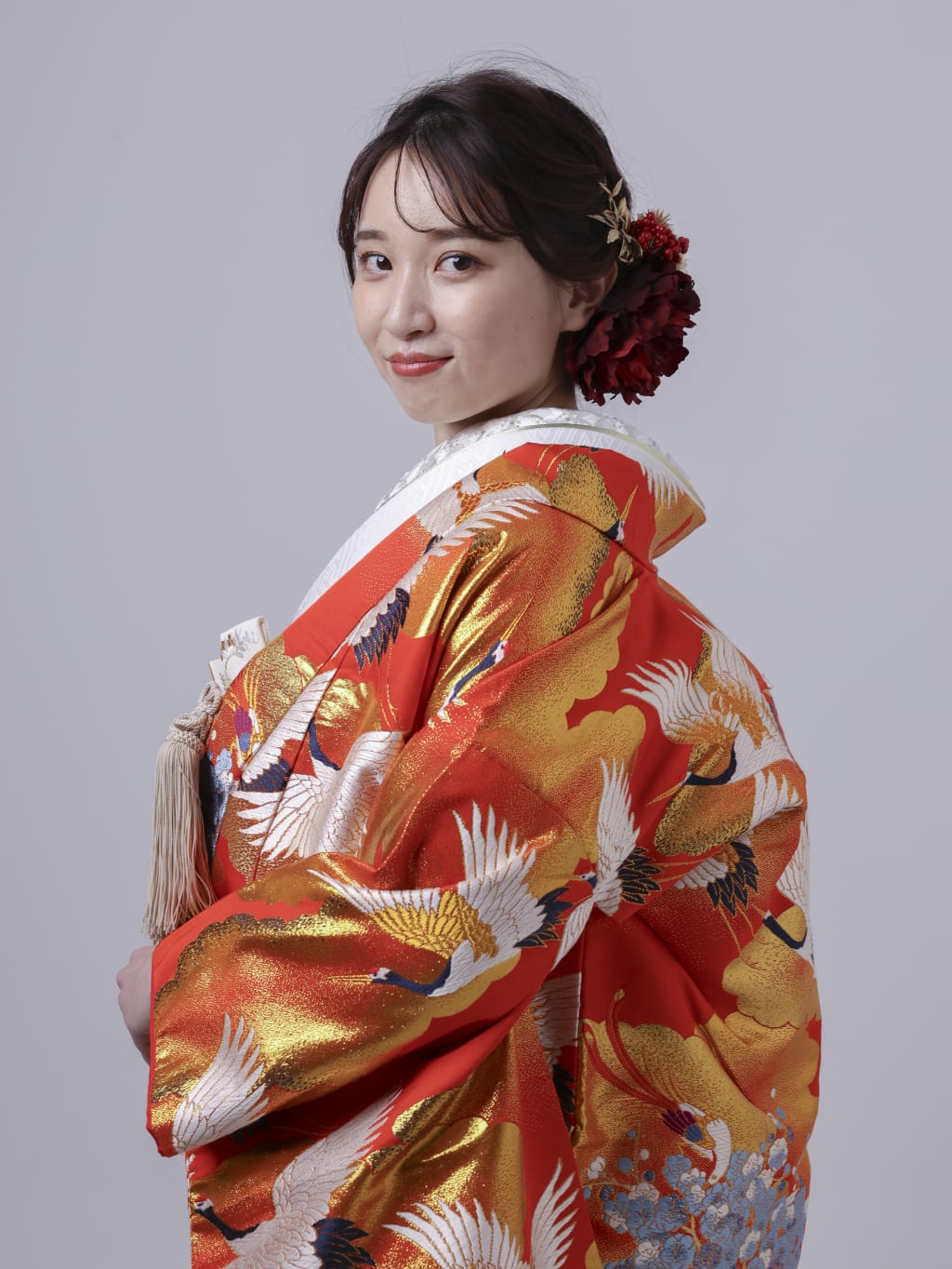 金雲取紋様IU00870 | デコルテフォトグラフィー | 前撮り・フォトウェディング