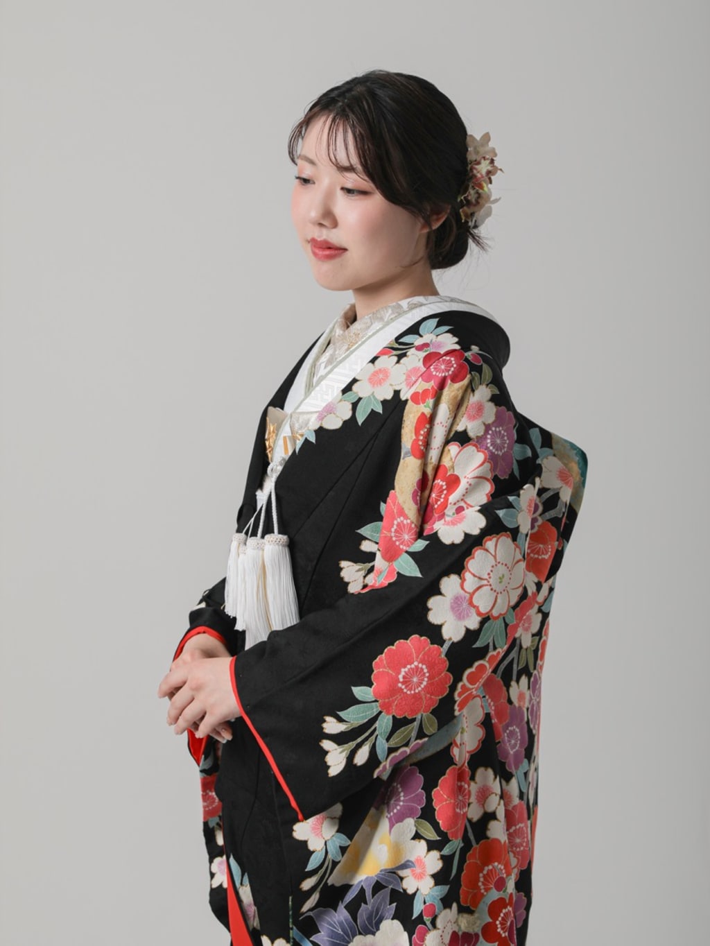 枝垂れ桜　松 | デコルテフォトグラフィー | 前撮り・フォトウェディング