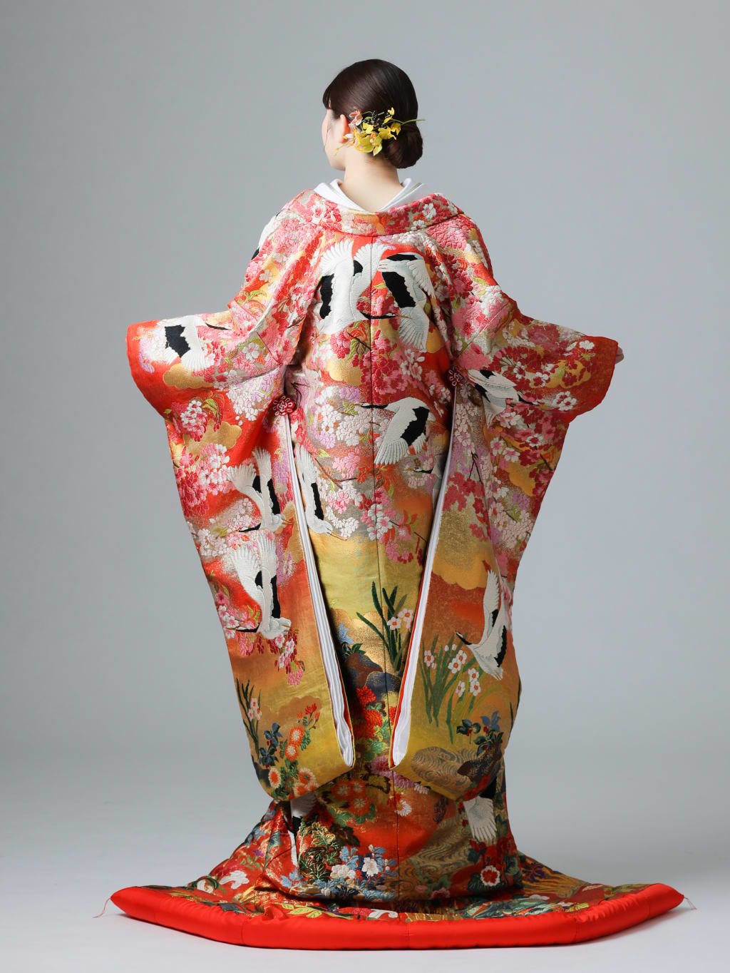 鶴梅草花