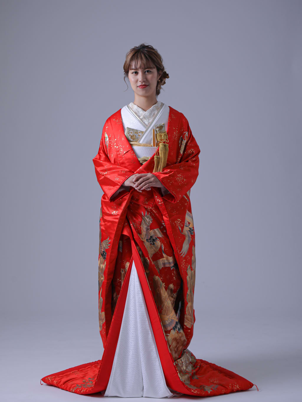 金友禅　鶴若松 | デコルテフォトグラフィー | 前撮り・フォトウェディング
