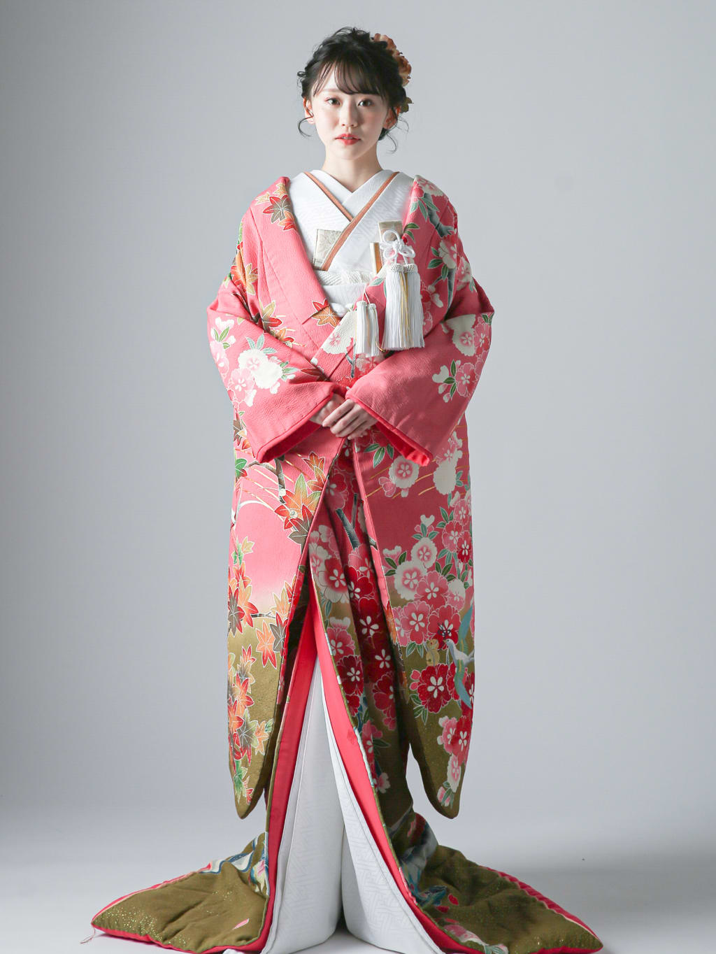 流水 四季花 花喰鳥 | デコルテフォトグラフィー | 前撮り・フォトウェディング