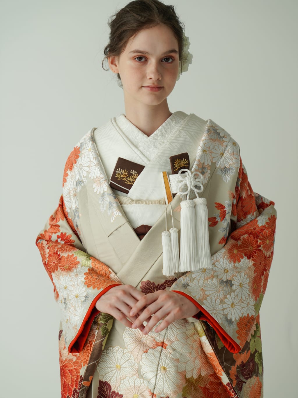籬菊重文-白砂 | デコルテフォトグラフィー | 前撮り・フォトウェディング