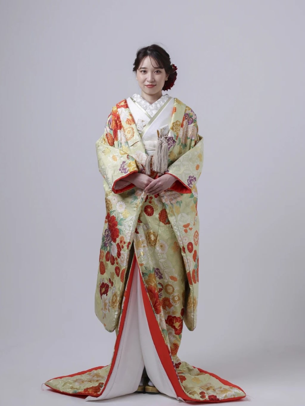 吉祥富貴紋　ヒワIU01184