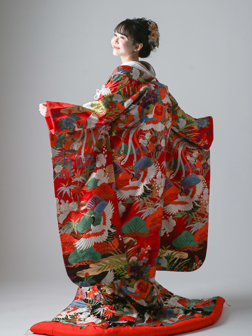 御所車 鳳凰 松 菖蒲 | デコルテフォトグラフィー | 前撮り・フォトウェディング