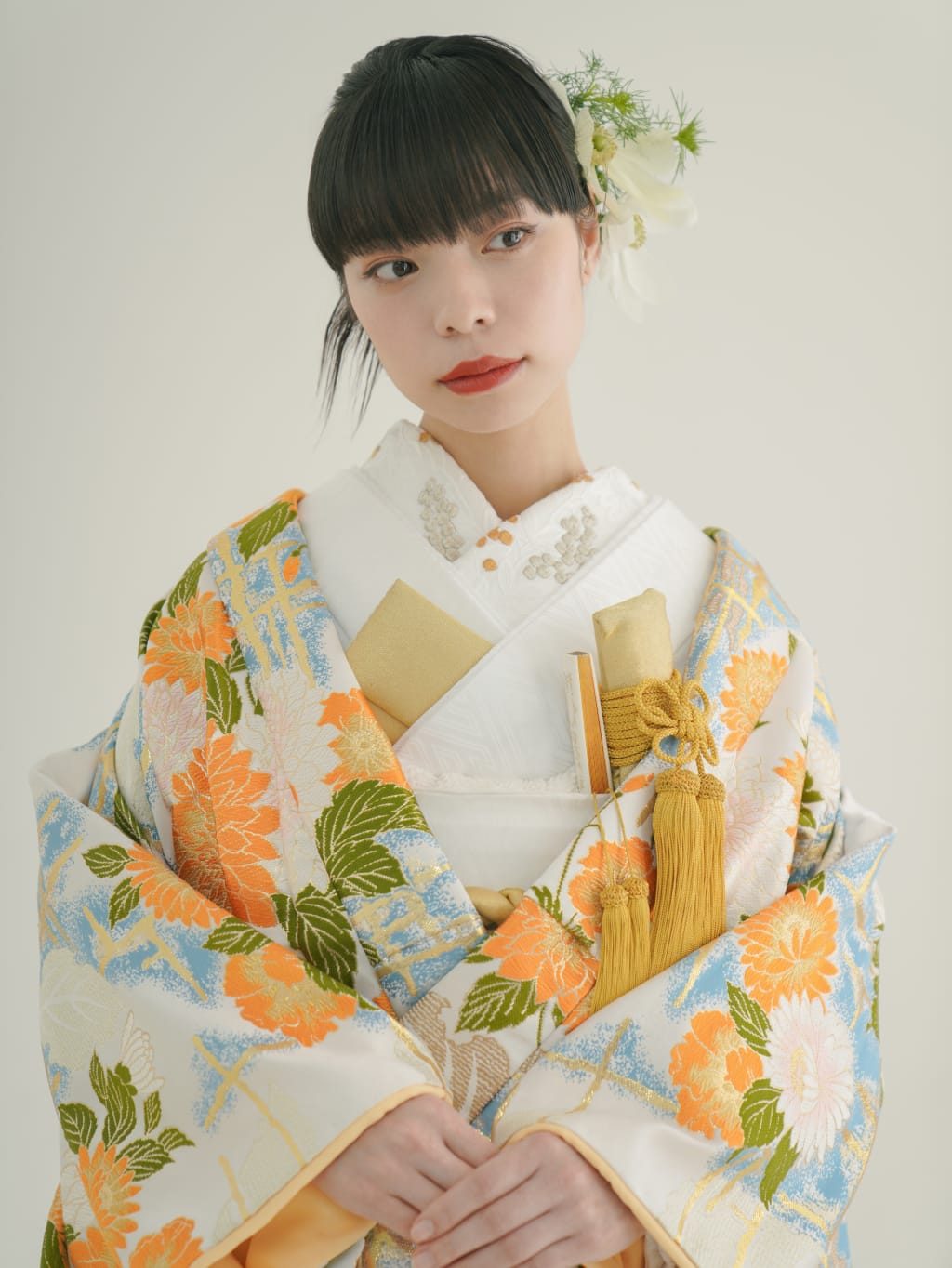 天竺井裄文様