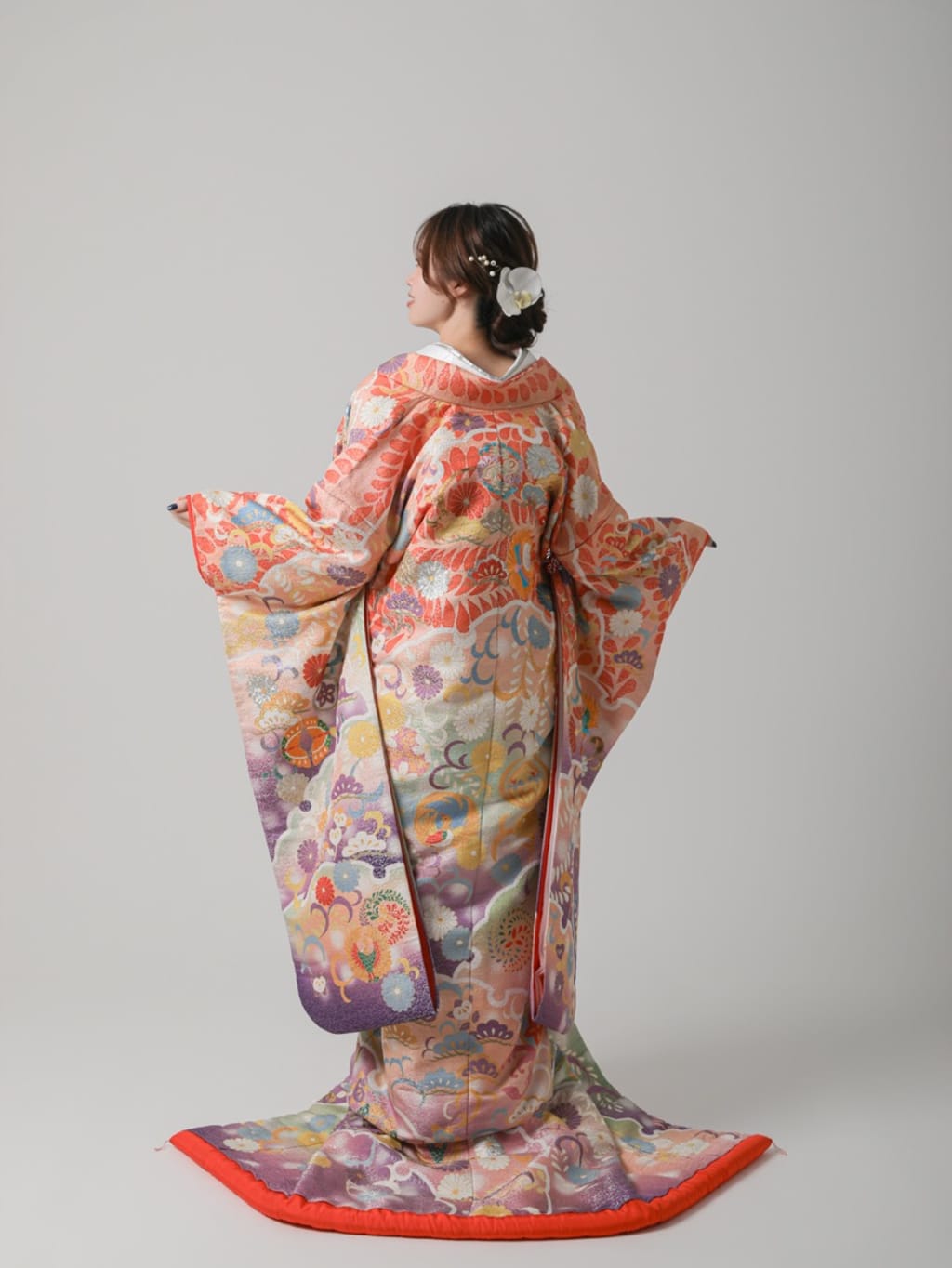 菊　唐草　パステル | デコルテフォトグラフィー | 前撮り・フォトウェディング