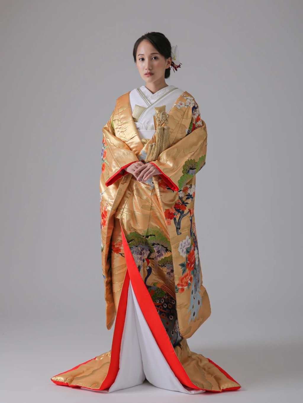 着物(色打掛)カタログ(ゴールド) | デコルテフォト 着物(色打掛)カタログ(ゴールド) | デコルテフォト