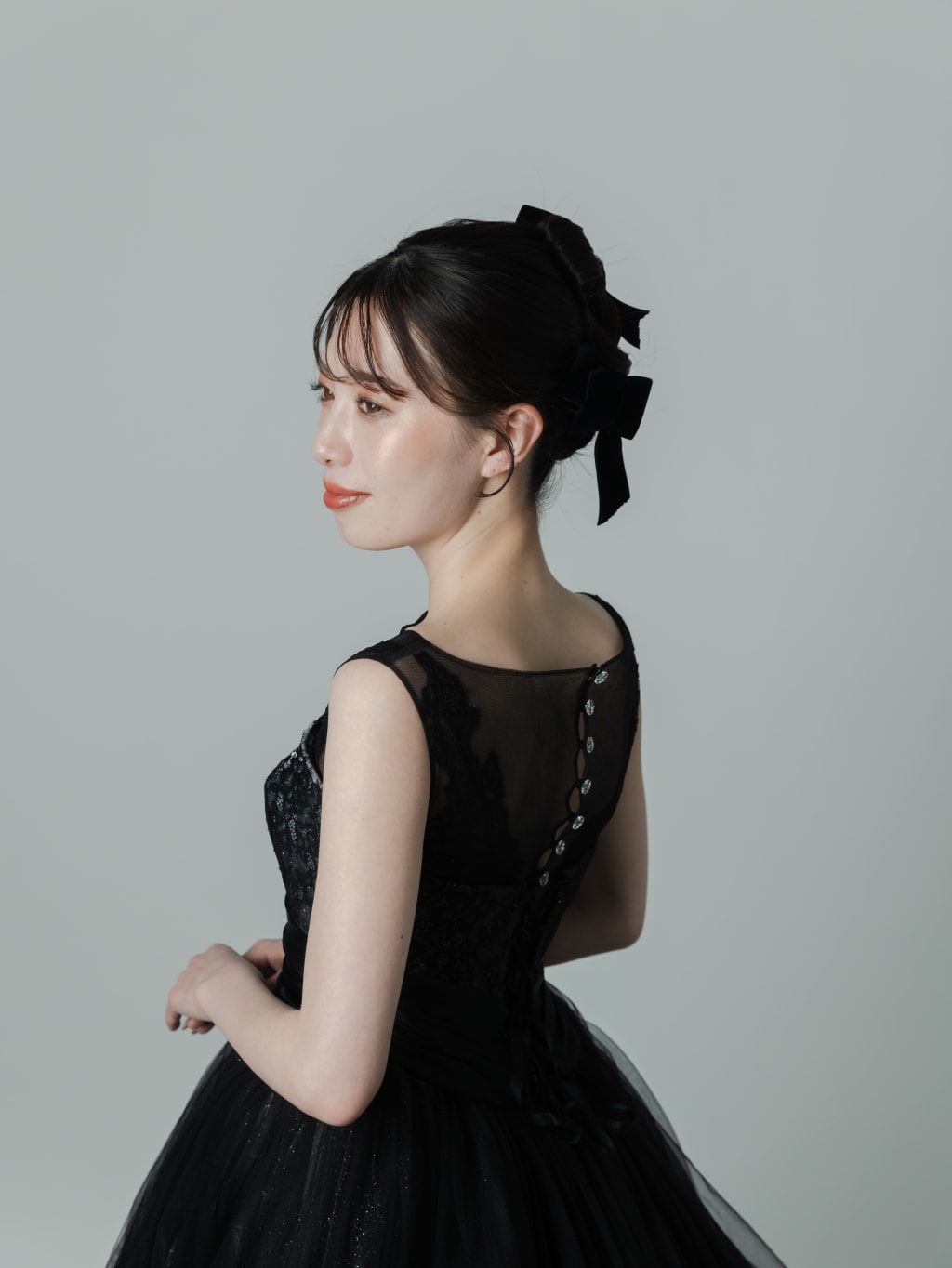 ブラックドレス | デコルテフォトグラフィー | 前撮り・フォトウェディング