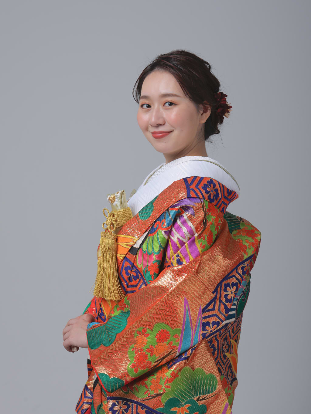 松　扇　鶴IU00877 | デコルテフォトグラフィー | 前撮り・フォトウェディング