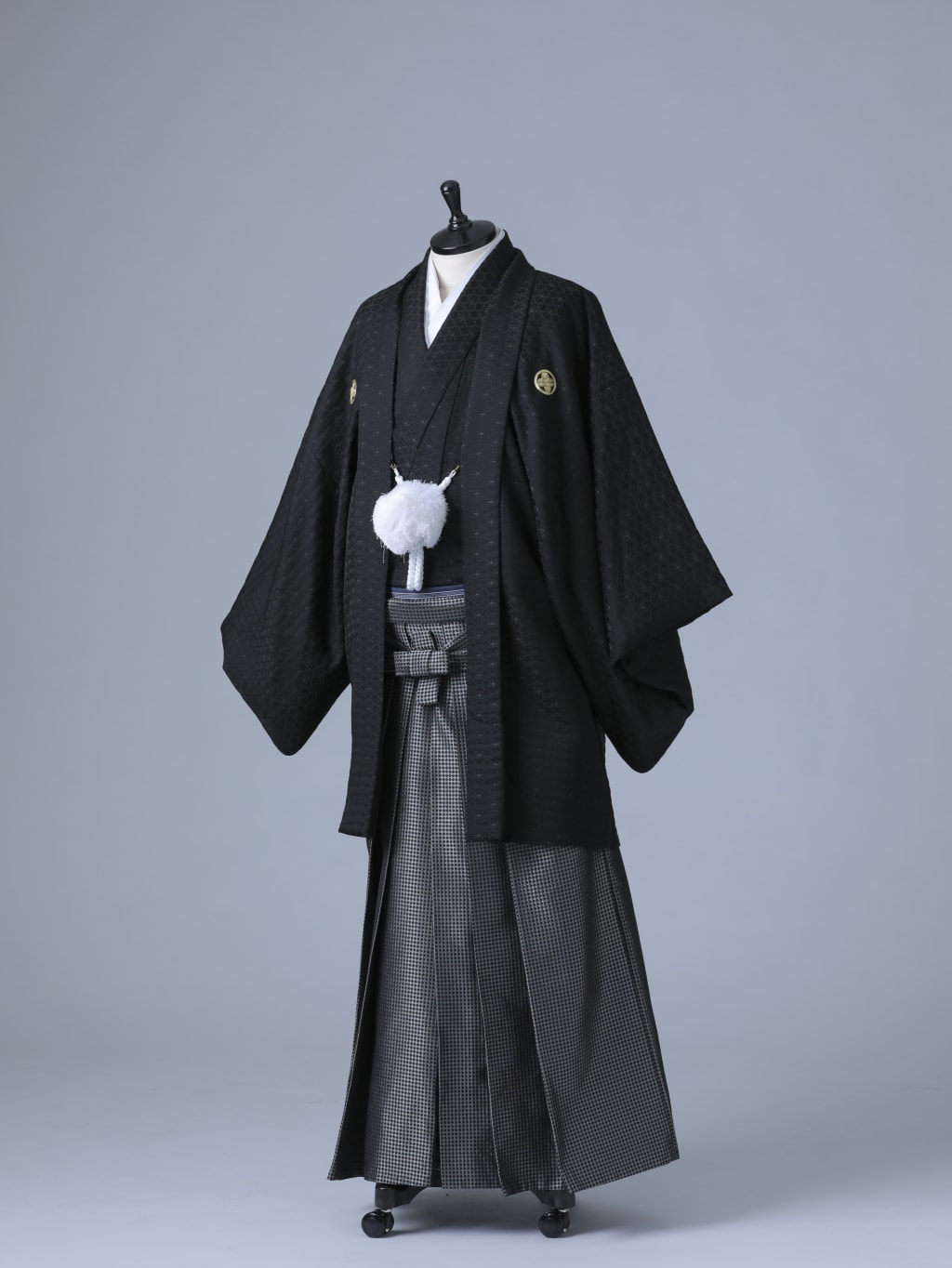 正絹黒×黒格子＿大宮店 | デコルテフォトグラフィー | 前撮り・フォトウェディング