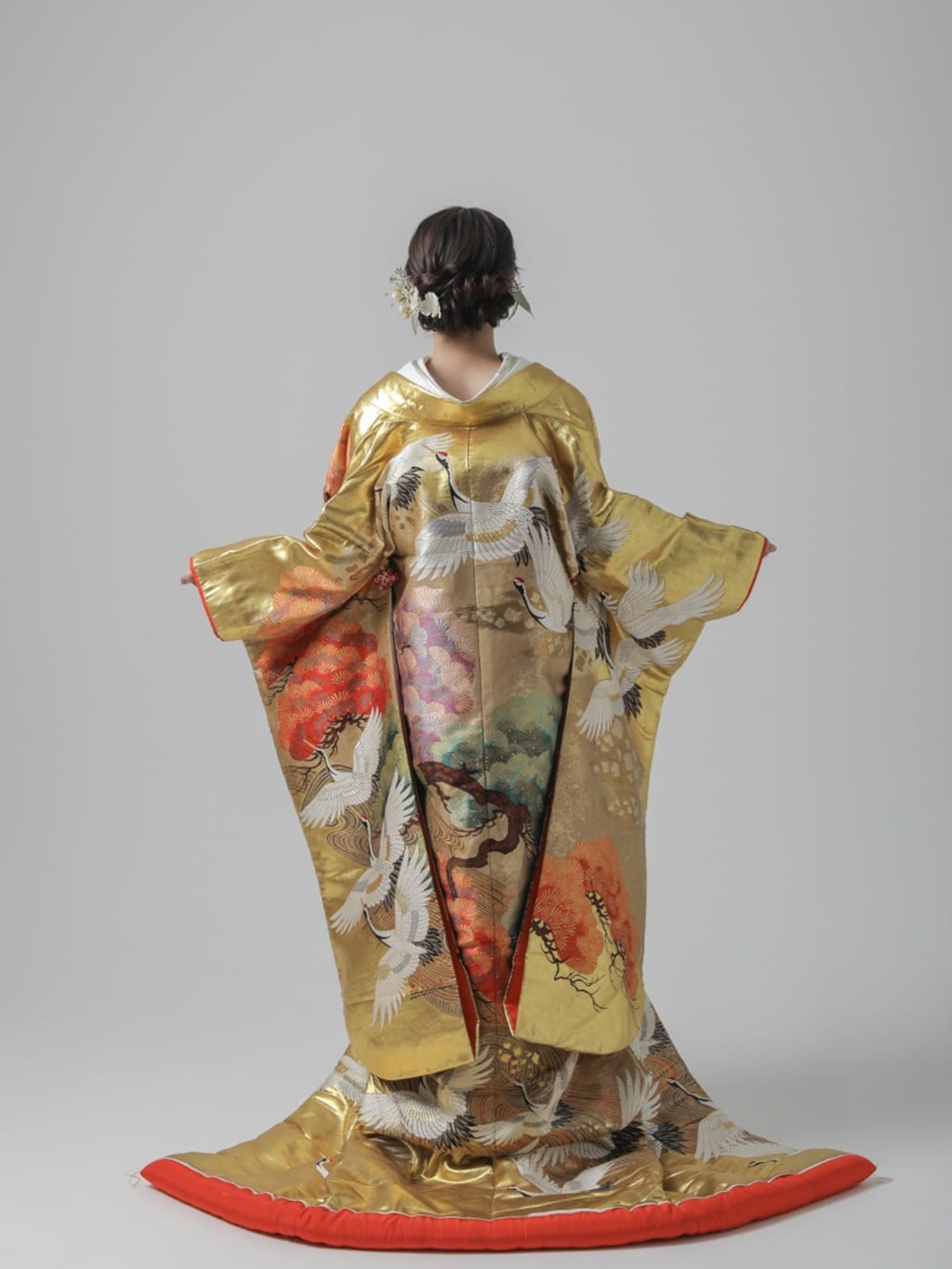 鶴・松 | デコルテフォトグラフィー | 前撮り・フォトウェディング