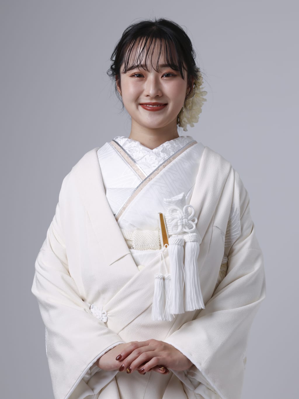 ちりめん科織鶴刺WU00590