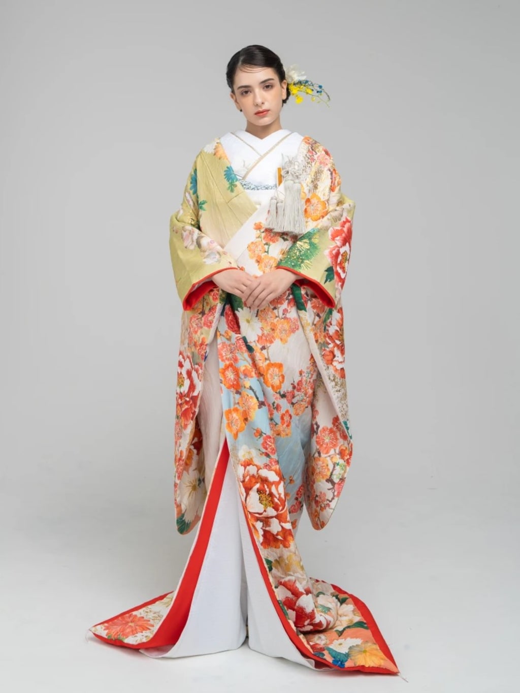 着物(色打掛)カタログ(黄色) | デコルテフォトグラフィー 着物(色打掛)カタログ(黄色) | デコルテフォトグラフィー