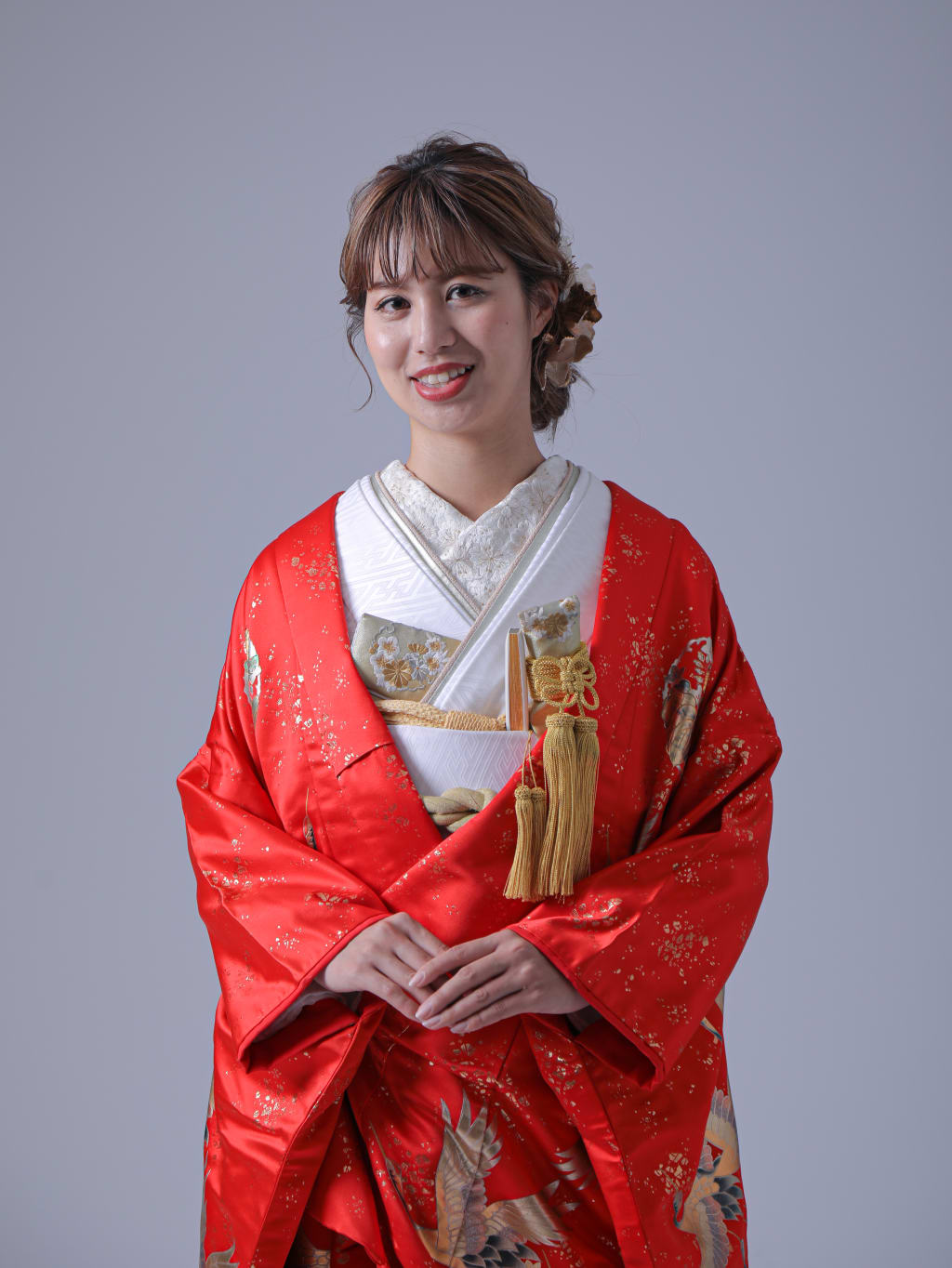 金友禅　鶴若松 | デコルテフォトグラフィー | 前撮り・フォトウェディング