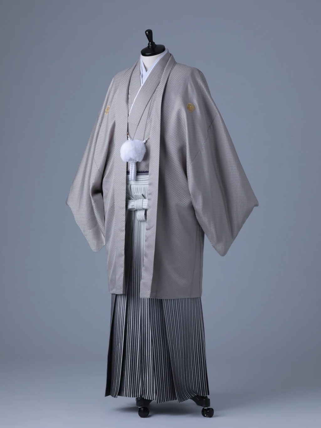 ベージュ×グラデーションストライプ＿大宮店 | デコルテフォトグラフィー | 前撮り・フォトウェディング