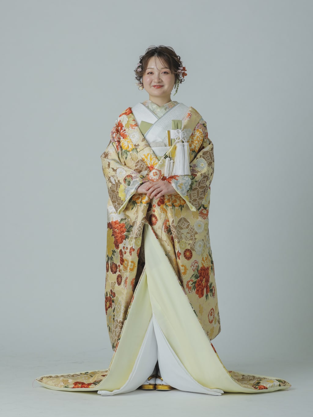 華扇 松 四季花/多色グラデーション | デコルテフォトグラフィー 華扇 松 四季花/多色グラデーション | デコルテフォトグラフィー