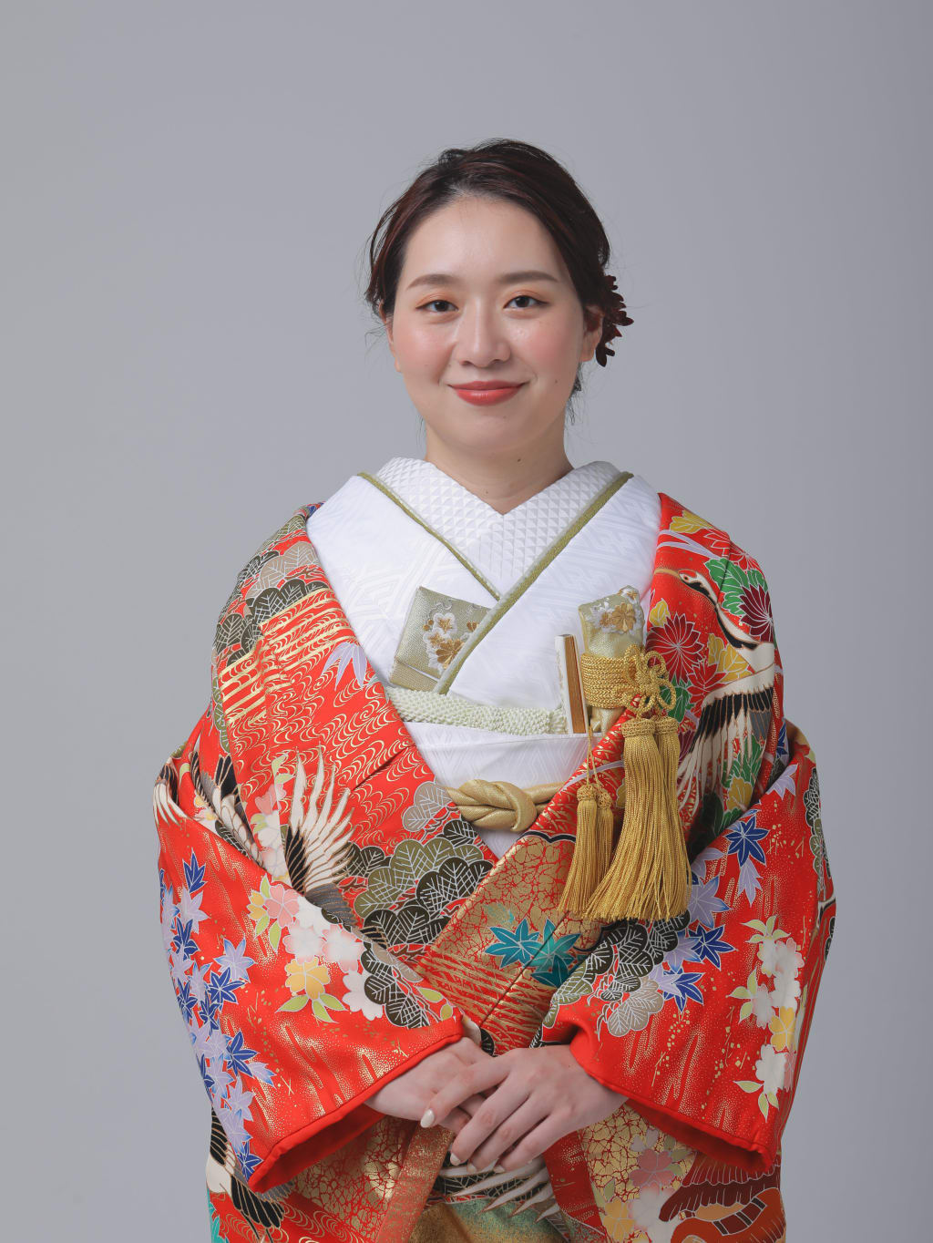 鶴　松　霞草IU00893