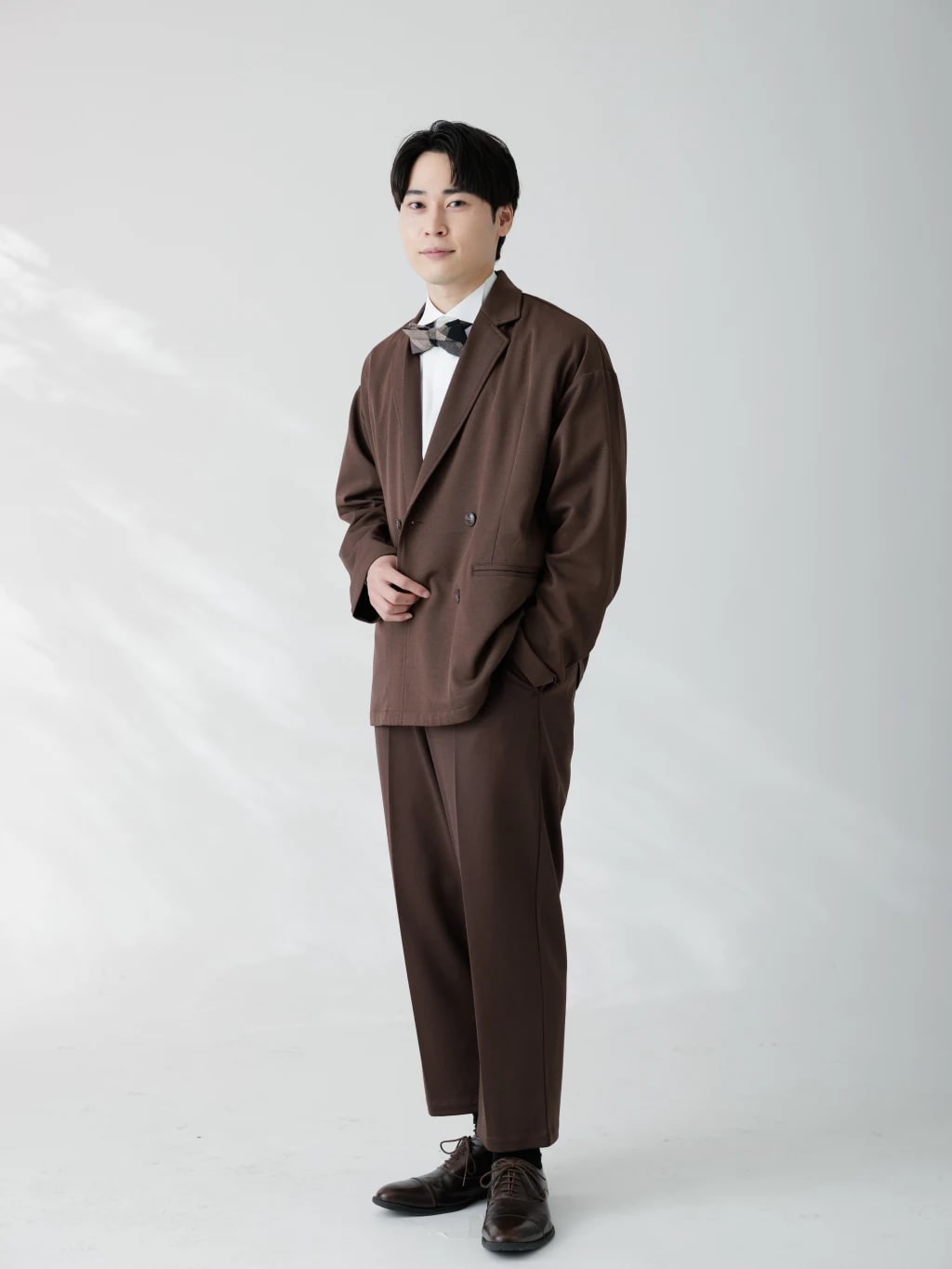 カジュアルタキシード/ブラウン　TX01465